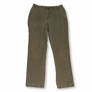 Vintage 90s Abercrombie & Fitch Green Khaki Distressed Cargo Pants Women’s Sz 6